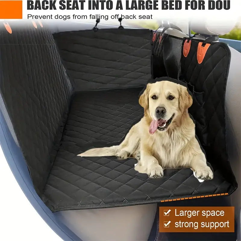 Waterproof Dog Seat Protector - Hard Base / Hammock